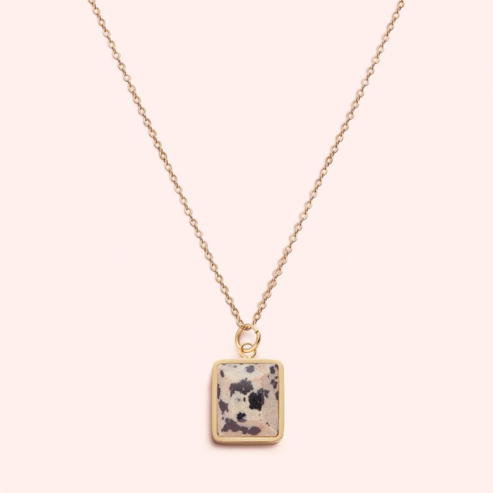 dalmatian necklace