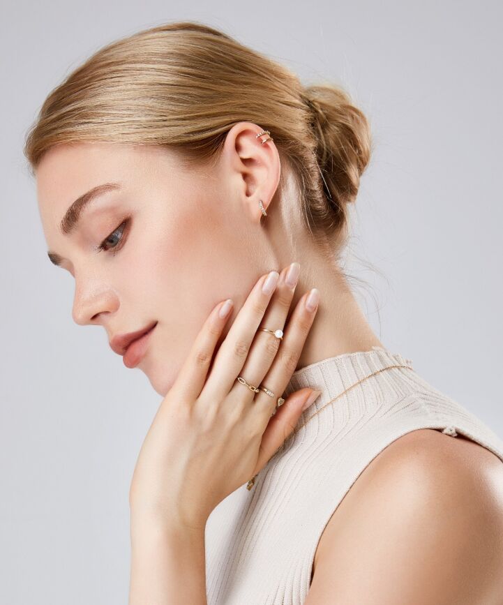 Alva Double Band ear cuff