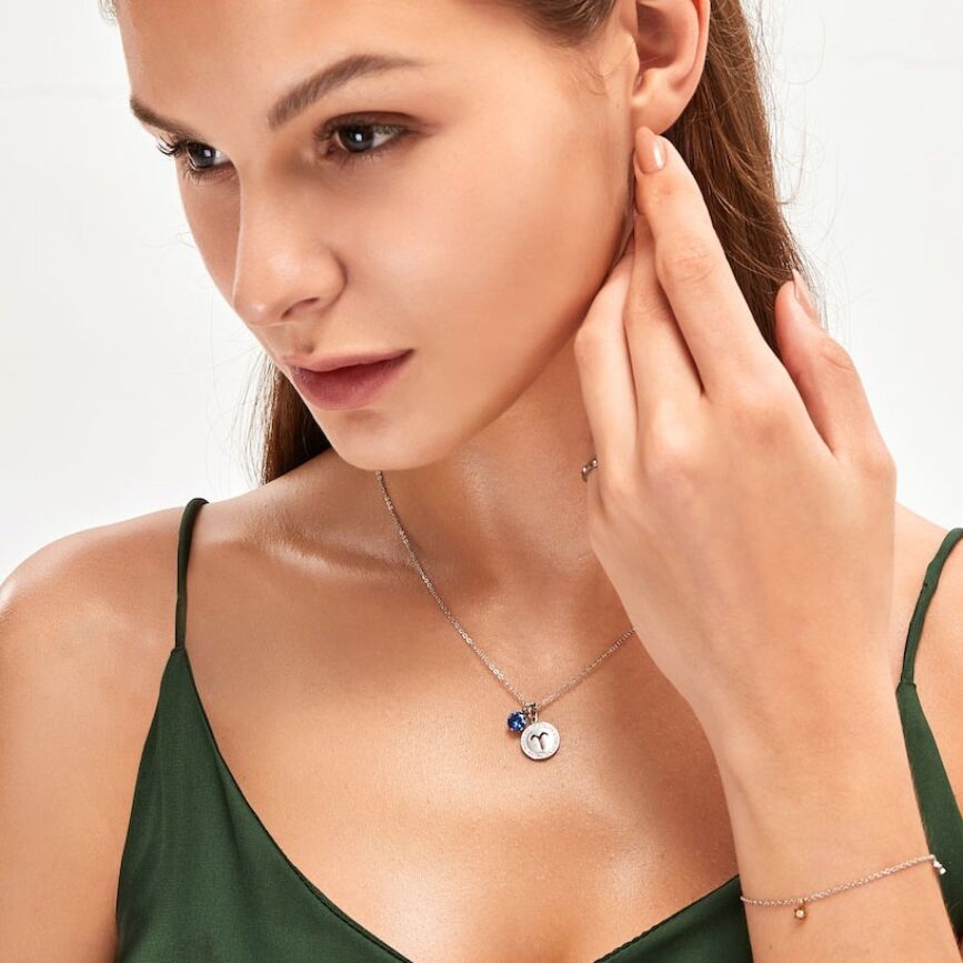 March Birthstone Charm