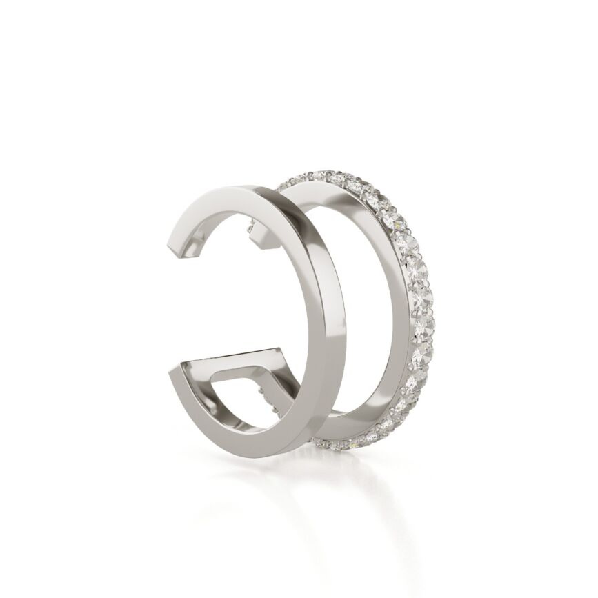 Alva Double Band ear cuff