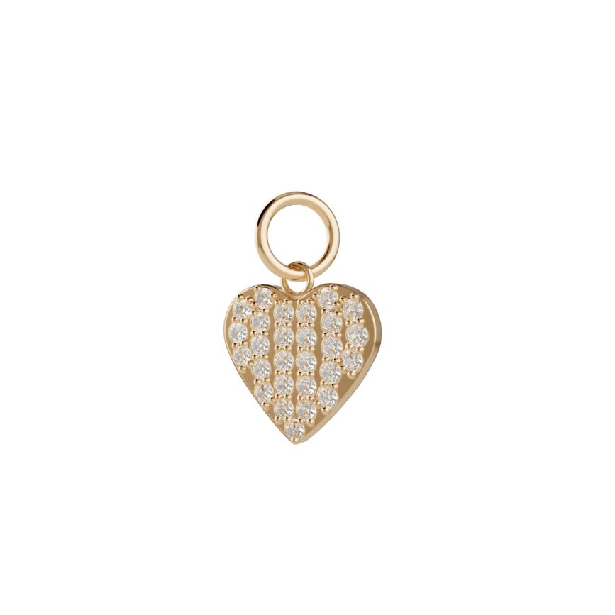 Trilogy Heart charm