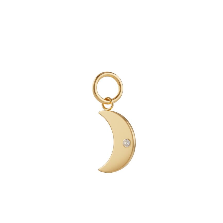 Trilogy Moon charm