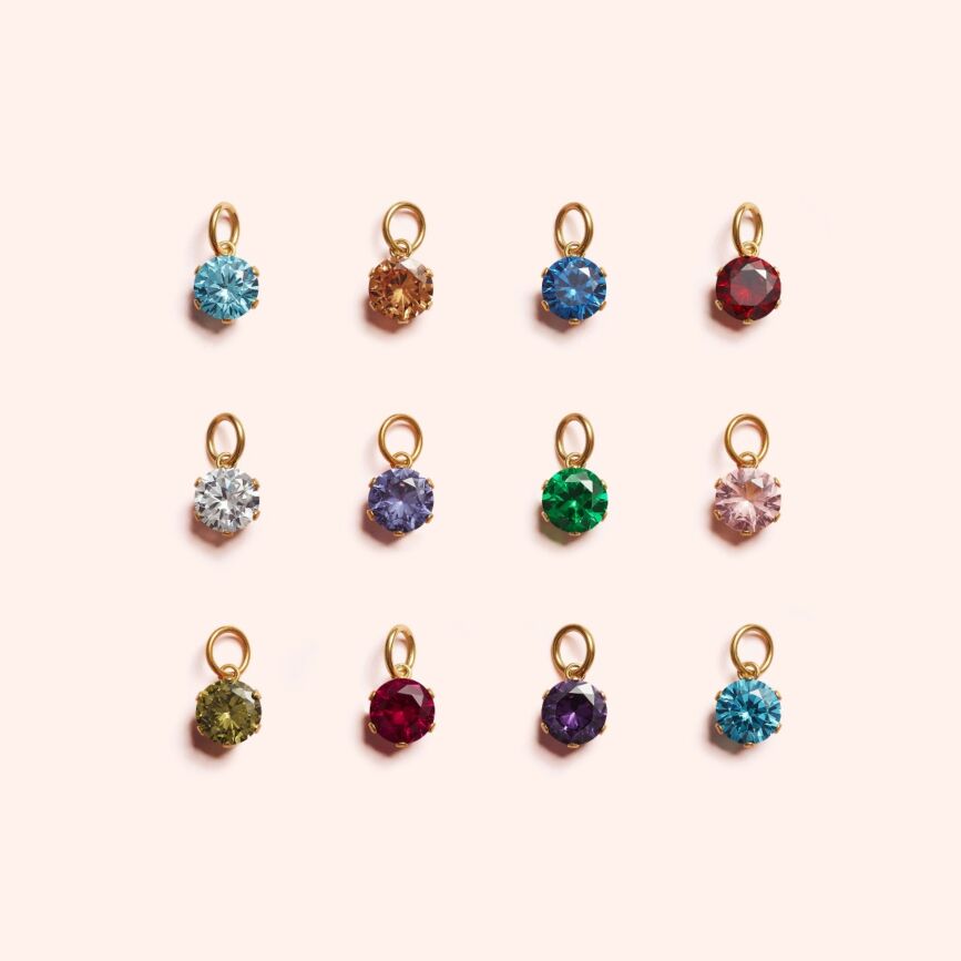 August Birthstone Charm