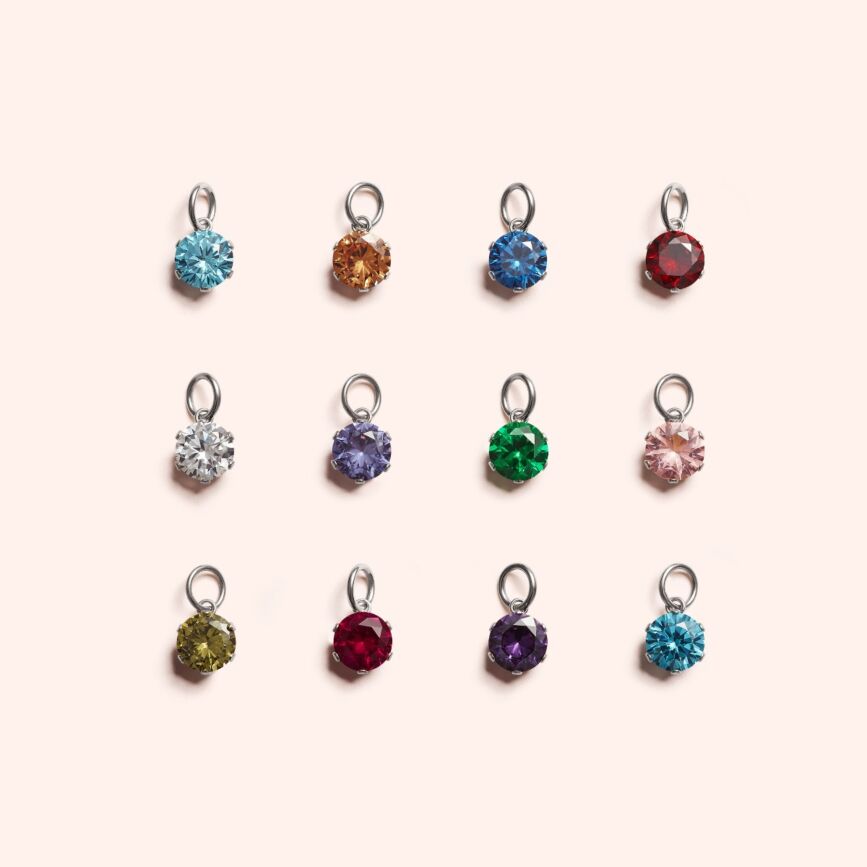 August Birthstone Charm