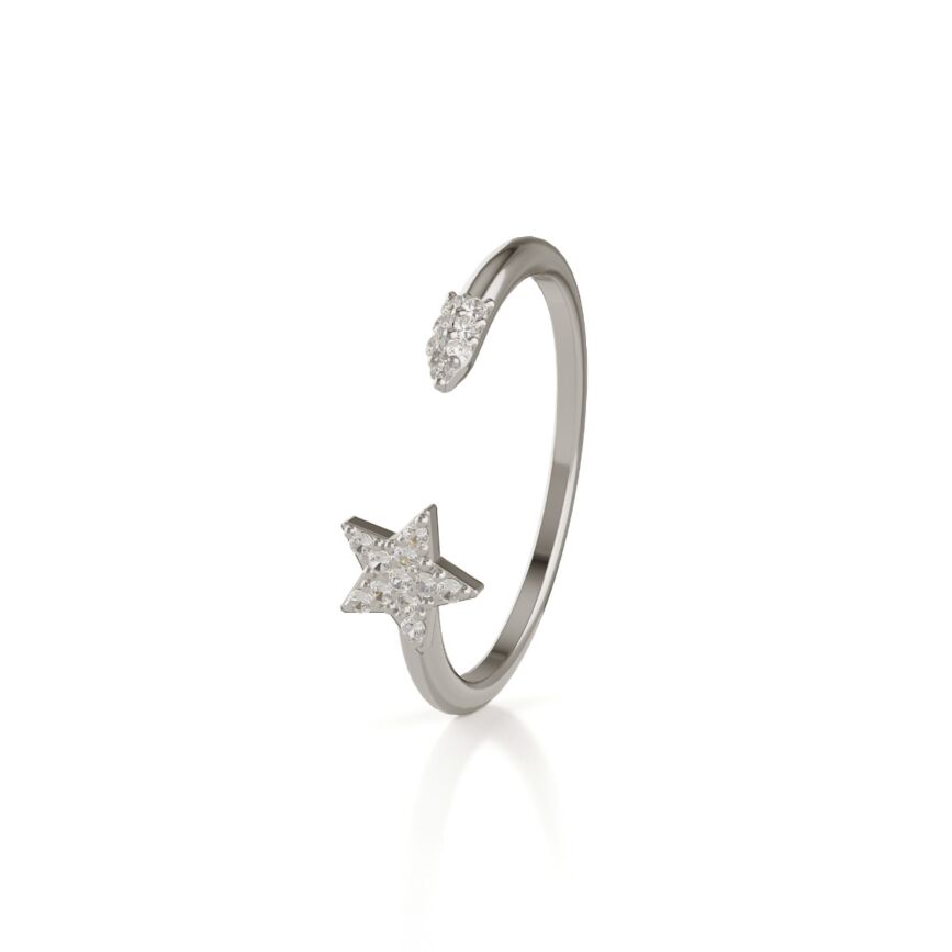 Trilogy Star ring