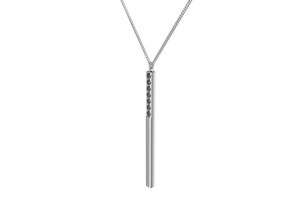 Linnea black necklace