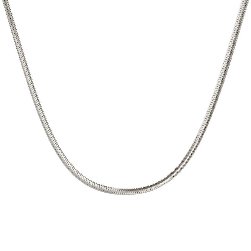 Flat snake chain