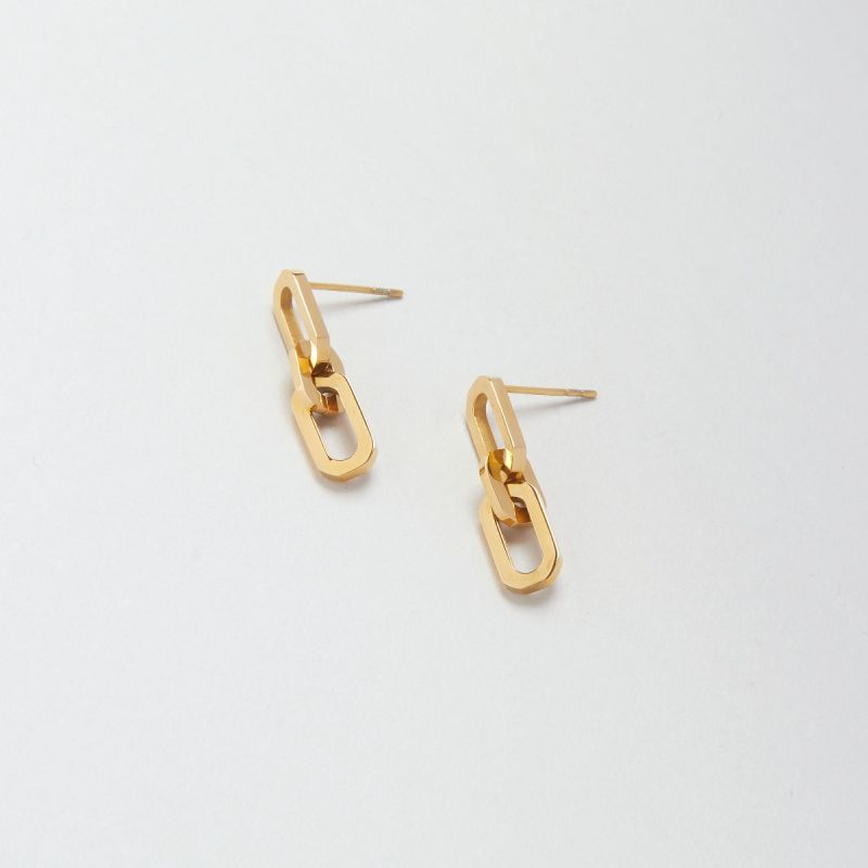 Icon drop earrings