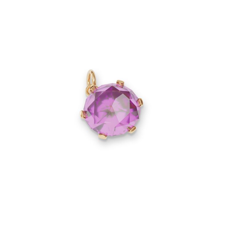 February Birthstone Charm