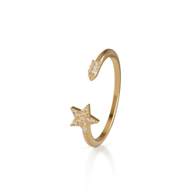 Trilogy Star ring