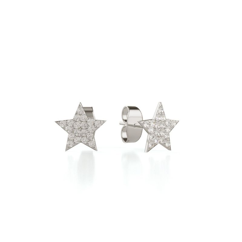 Trilogy Star ear studs