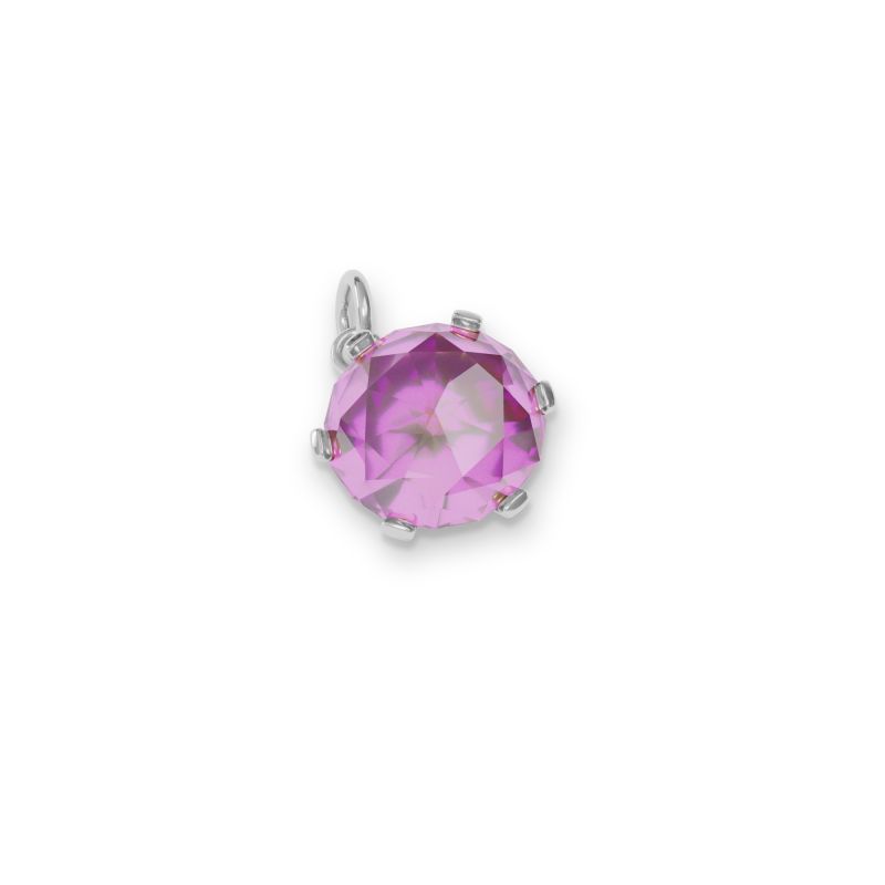 February Birthstone Charm