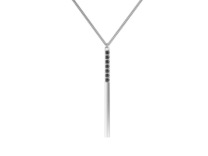 Linnea black necklace