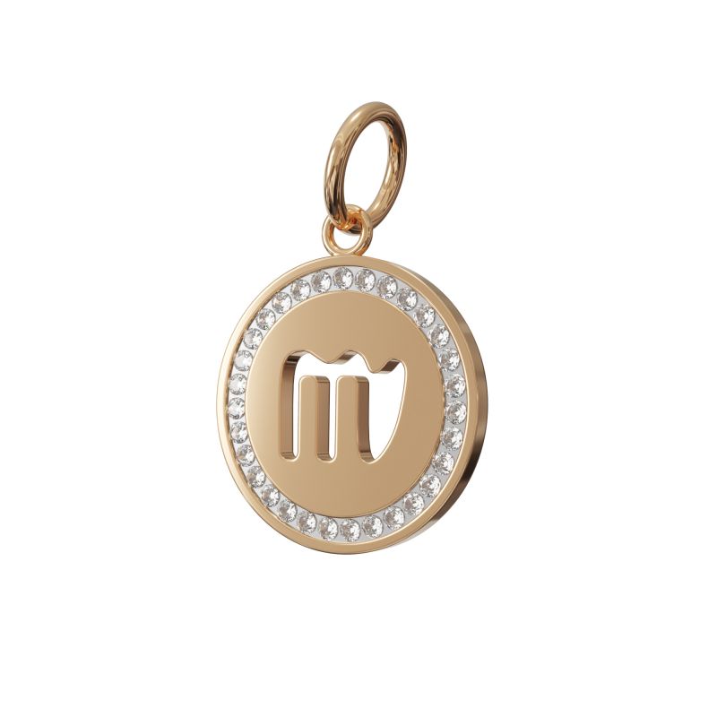 Virgo Zodiac Charm